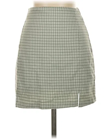 Pre-owned Brandy Melville Casual Skirt In Green