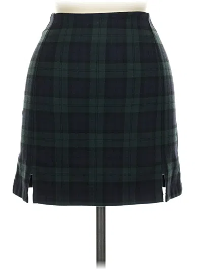Pre-owned Brandy Melville Casual Skirt In Green
