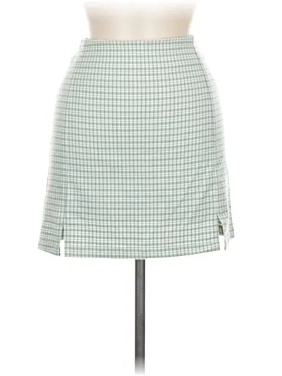Pre-owned Brandy Melville Casual Skirt In Green