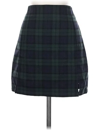 Pre-owned Brandy Melville Casual Skirt In Green