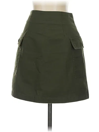 Pre-owned Brandy Melville Casual Skirt In Green