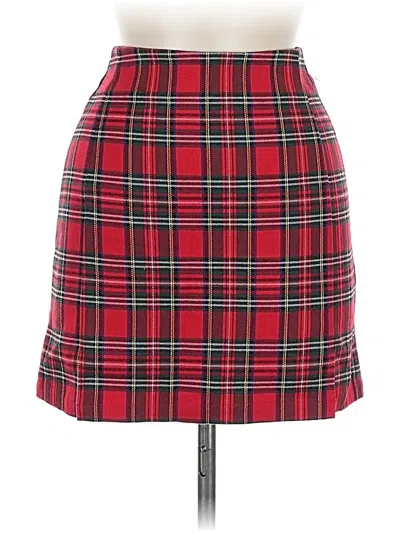 Pre-owned Brandy Melville Casual Skirt In Red