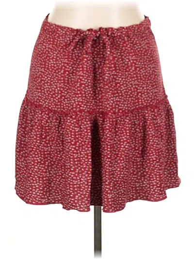 Pre-owned Brandy Melville Casual Skirt In Red
