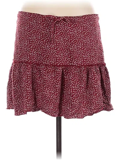 Pre-owned Brandy Melville Casual Skirt In Red