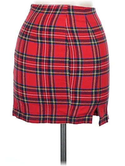 Pre-owned Brandy Melville Casual Skirt In Red