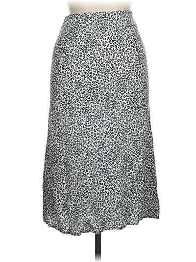 Pre-owned Brandy Melville Casual Skirt In Silver