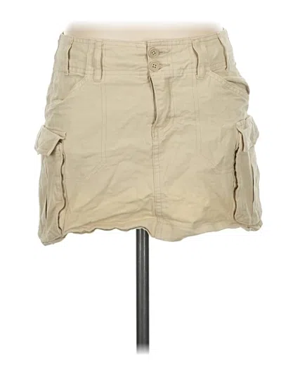 Pre-owned Brandy Melville Casual Skirt In Tan