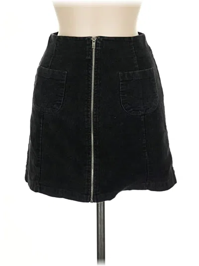 Pre-owned Brandy Melville Denim Skirt In Black