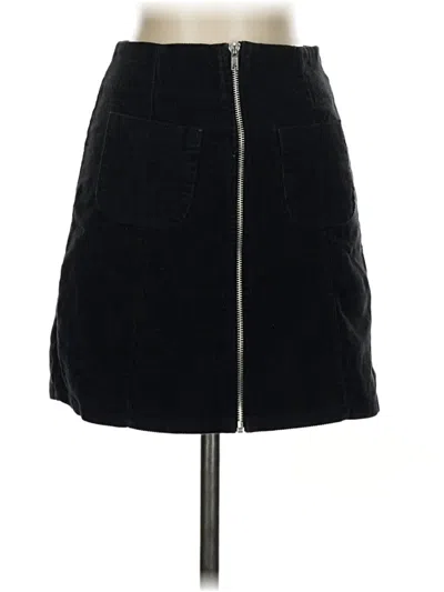 Pre-owned Brandy Melville Denim Skirt In Black