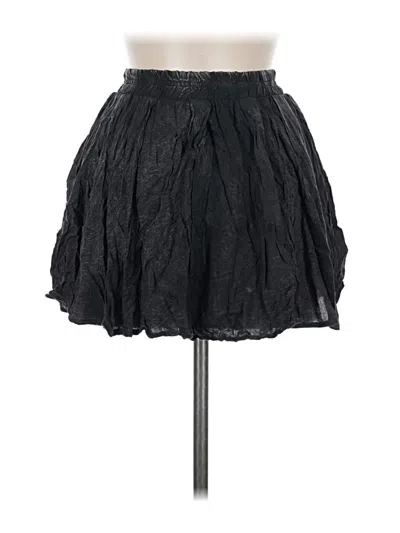 Pre-owned Brandy Melville Formal Skirt In Black