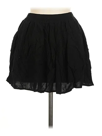 Pre-owned Brandy Melville Formal Skirt In Black