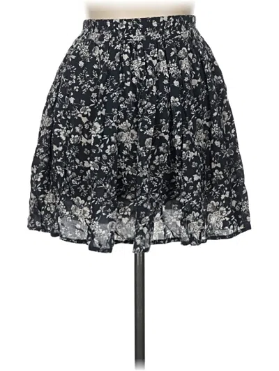 Pre-owned Brandy Melville Formal Skirt In Black