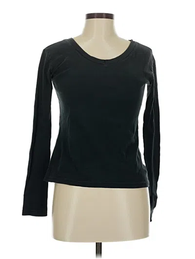 Pre-owned Brandy Melville Long Sleeve T-shirt In Black
