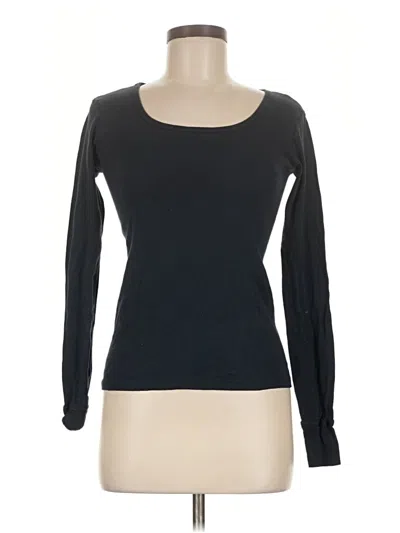 Pre-owned Brandy Melville Long Sleeve T-shirt In Black