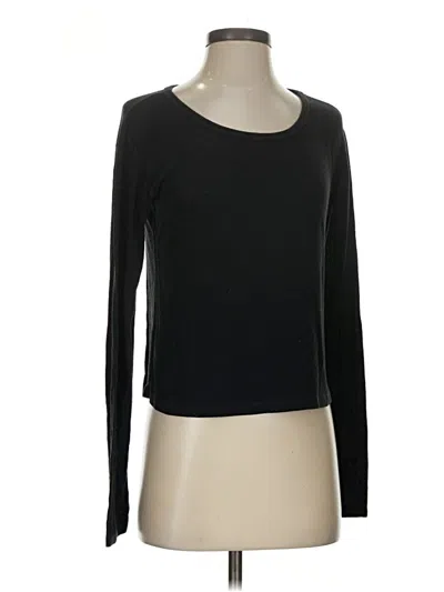 Pre-owned Brandy Melville Long Sleeve T-shirt In Black