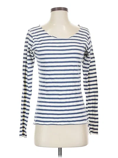 Pre-owned Brandy Melville Long Sleeve T-shirt In Blue
