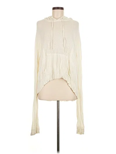 Pre-owned Brandy Melville Poncho In Ivory