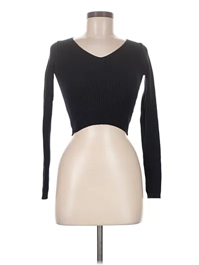 Pre-owned Brandy Melville Pullover Sweater In Black