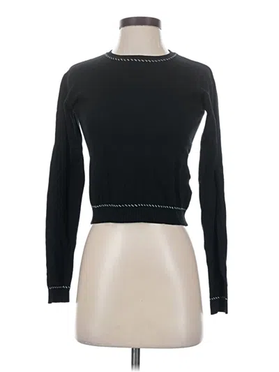 Pre-owned Brandy Melville Pullover Sweater In Black