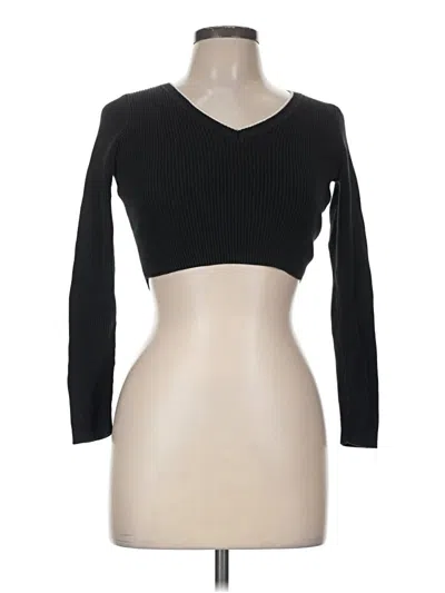 Pre-owned Brandy Melville Pullover Sweater In Black