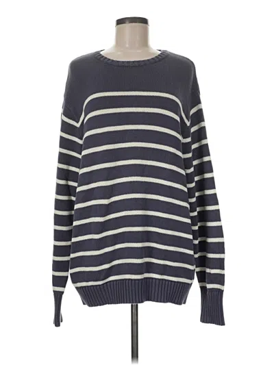 Pre-owned Brandy Melville Pullover Sweater In Blue