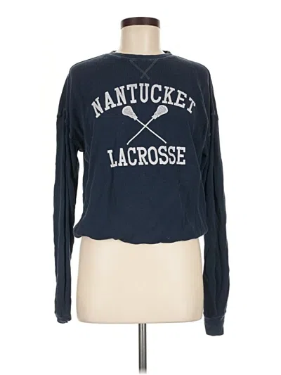 Pre-owned Brandy Melville Pullover Sweater In Blue