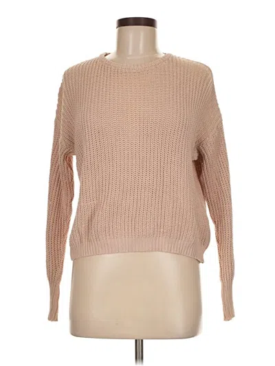 Pre-owned Brandy Melville Pullover Sweater In Brown
