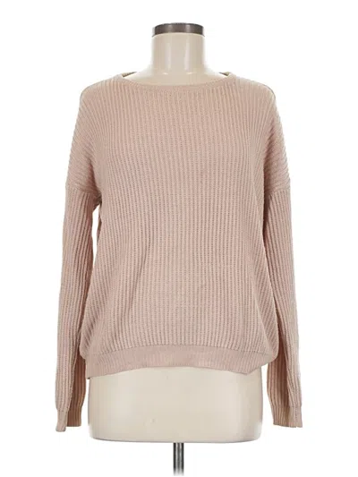 Pre-owned Brandy Melville Pullover Sweater In Brown