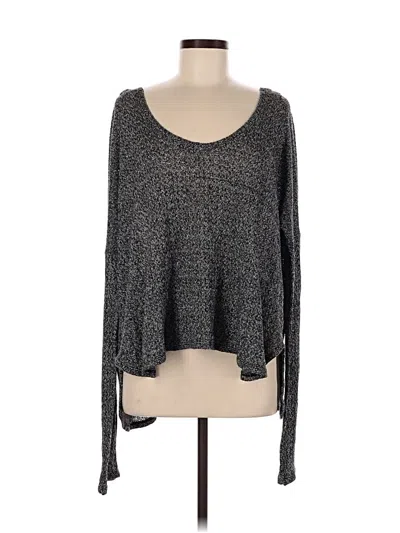 Pre-owned Brandy Melville Pullover Sweater In Gray