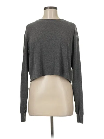 Pre-owned Brandy Melville Pullover Sweater In Gray