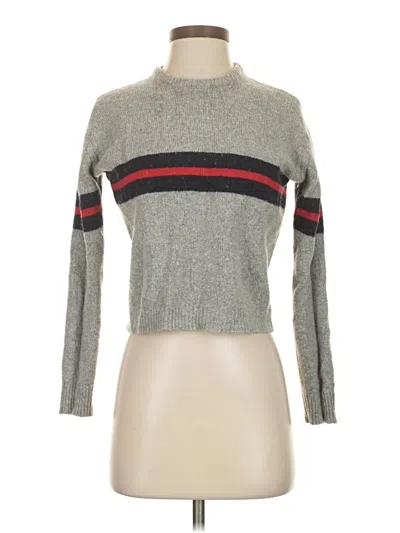 Pre-owned Brandy Melville Pullover Sweater In Gray