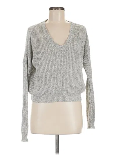 Pre-owned Brandy Melville Pullover Sweater In Gray