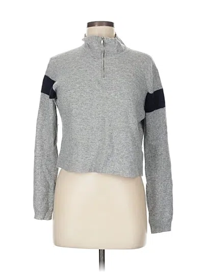 Pre-owned Brandy Melville Pullover Sweater In Gray