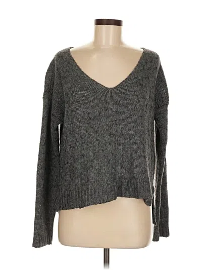 Pre-owned Brandy Melville Pullover Sweater In Gray