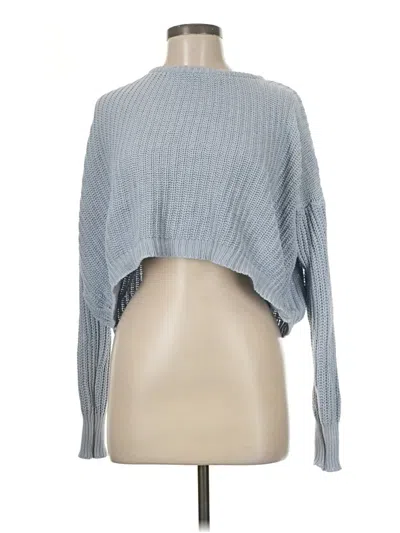 Pre-owned Brandy Melville Pullover Sweater In Gray