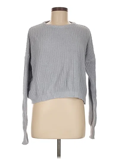 Pre-owned Brandy Melville Pullover Sweater In Gray
