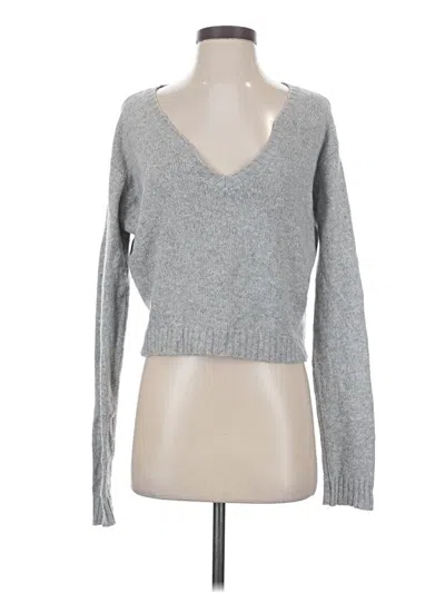Pre-owned Brandy Melville Pullover Sweater In Gray