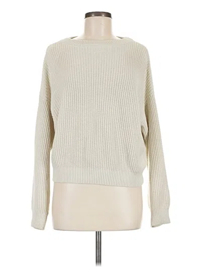 Pre-owned Brandy Melville Pullover Sweater In Ivory