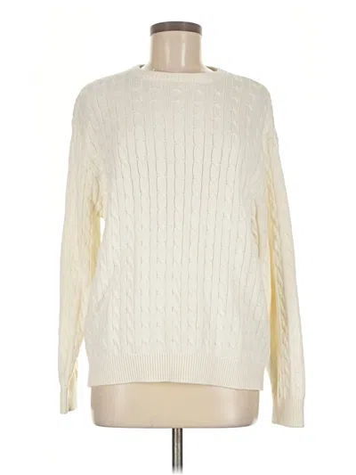 Pre-owned Brandy Melville Pullover Sweater In Ivory