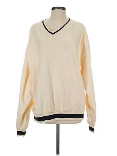 Pre-owned Brandy Melville Pullover Sweater In Ivory