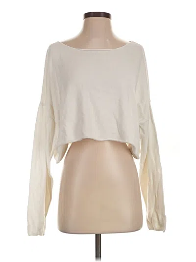 Pre-owned Brandy Melville Pullover Sweater In Ivory