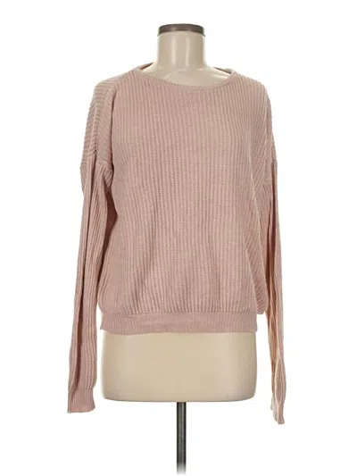 Pre-owned Brandy Melville Pullover Sweater In Pink