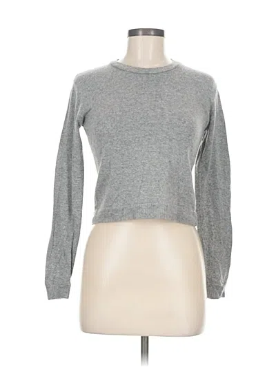 Pre-owned Brandy Melville Pullover Sweater In Silver
