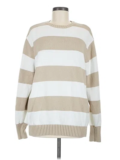 Pre-owned Brandy Melville Pullover Sweater In Tan