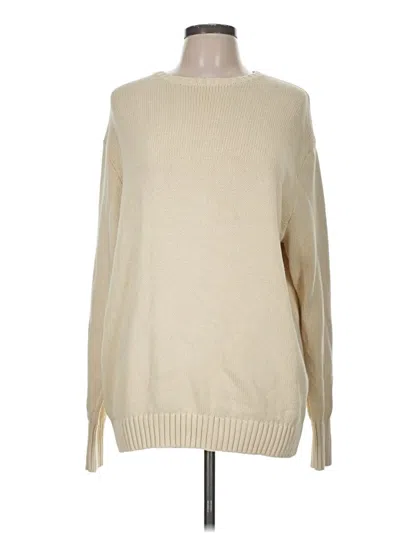 Pre-owned Brandy Melville Pullover Sweater In Tan