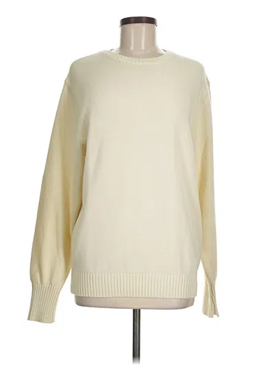 Pre-owned Brandy Melville Pullover Sweater In White