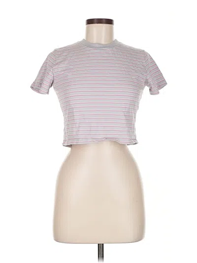 Pre-owned Brandy Melville Short Sleeve T-shirt In Pink