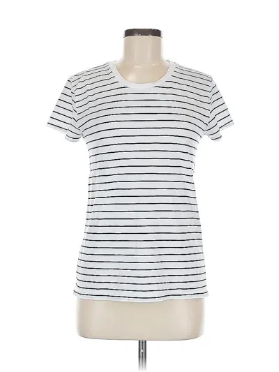 Pre-owned Brandy Melville Short Sleeve T-shirt In White