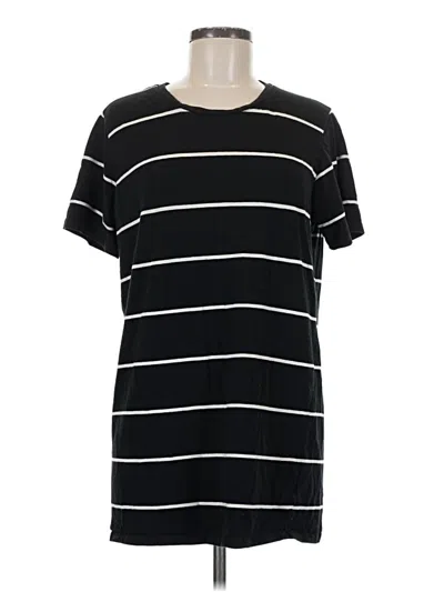 Pre-owned Brandy Melville Short Sleeve T-shirt In Black