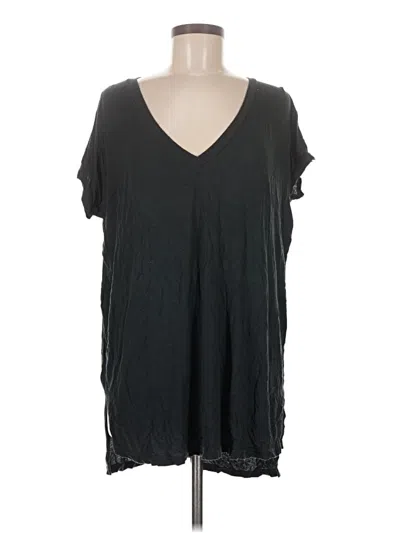 Pre-owned Brandy Melville Short Sleeve T-shirt In Black